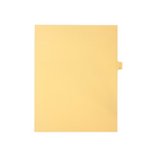 Mark Maker Legal Exhibit Index Tab Buff Single Tabs, 1/26h Cut, Letter Size, No Holes, Letter J, 25 Pack-Buff Single Tabs, 1/26th Cut