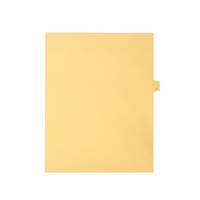 Mark Maker Legal Exhibit Index Tab Buff Single Tabs, 1/26h Cut, Letter Size, No Holes, Letter J, 25 Pack-Buff Single Tabs, 1/26th Cut