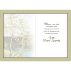 Rosedale 5-1/2" x 8" To You & Family Sympathy Greeting Cards And Envelopes, English, 12 Pack (17574)-Card shop quality greeting cards