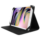 Basic Tech Universal Folio Case for 9" - 10.5" Tablets - Charcoal-Charcoal
