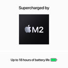 Apple MacBook Air 15.3" - M2 - 256 GB SSD - 8 GB Unified Memory - Silver - English-Up to 24GB of unified memory makes everything you do fast and fluid