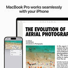 Apple MacBook Pro 16" - M3 Pro - 18 GB - 512 GB SSD - Silver - English-Advanced Camera and Audio: Look sharp and sound great with a 1080p FaceTime HD camera, a studio-quality three-mic array and a six-speaker sound system with Spatial Audio
