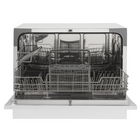Danby 6-Place Setting Countertop Dishwasher - White-6 place setting capacity with silverware basket