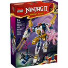 LEGO Ninjago Sora's Elemental Tech Mech - 209 Pieces-Customizable mech figure combines with 2 other mechs, which are sold separately