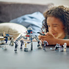 LEGO - Star Wars Pack de combat Clone Trooper et Battle Droid - 215 Pièces-Un tri-droïde, un speeder pour un Battle Droid et un poste de défense pour un jeu créatif