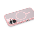 TUFF8 iPhone 16 Plus GlideGuard Rugged Back Case - Pink-Screen & Camera Protection: Designed with a raised lip for the lens and bezel of the screen to protect your camera, flash, and screen against scratches when placed face down