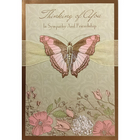 Rosedale 5-1/2" x 8" Thinking Of You In Sympathy And Friendship Greeting Cards And Envelopes, 6 Pack (19944)-Printed on premium uncoated card stock