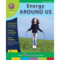 eBook: Energy Around Us (PDF version - 1-User Download) - ISBN 978-1-55319-002-8 - Grade 4 - 7-You will receive two emails: one confirming your entire order, and one with a "Download Software" buttonYou can download immediately or return to your email to download later