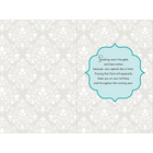 Rosedale 5-1/2" x 8" Happy Birthday with Bible Quote Greeting Cards And Envelopes, 6 Pack (19692)-Card shop quality greeting cards