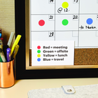 Avery Print or Write Removable Colour-Coding Labels, 3/4" Round, Yellow, 240 Pack (2346)-24 Labels per Sheet