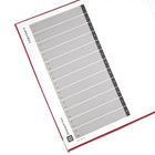 Bindertek 3-Ring 3-Inch Premium Binders - Brick Red-Ring Mechanism mounted to back cover for durability