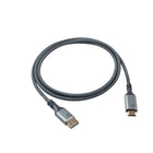 BlueDiamond Pro Display Port 1.4 to HDMI 2.1 UHD 8K Cable - 15ft - Grey-High Dynamic Range (HDR): Compatible with all HDR devices and displays to support the most advanced contrast optimization