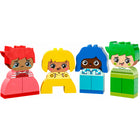 LEGO Duplo My First Big Feelings & Emotions-Stacking toy comes with 23 bricks, including 8 facial expressions and 4 wigs