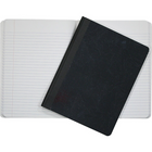 Hilroy Composition Book, 9-3/4" x 7-1/2", Black/White, 200 Pages-Wireless and preprinted schedule grid on inside front cover