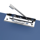 Davis Group Essential Clipboards - Royal Blue - 10 Pack-PVC Free Polypropylene
