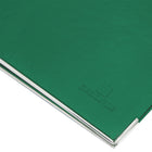 Bindertek - Cartable à 3 anneaux de 3 po de première qualité - vert sapin-Étiquettes amovibles incluses dans la pochette verticale