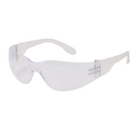 Forcefield Economy Safety Glasses - Clear-Polycarbonate clear lens safety glasses