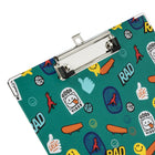 Pep Rally Paper Clipboard - Letter Size - Patchwork-Letter Size