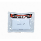 Belle-Pak Packing List Envelope - 7" H x 5.5" W - Pack List Enclosed - 1000 Pack-Clear Face with Black Font & Red Background