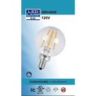 Northern Stars 84491 LED G16  4W Coolwhite, 4000K Filament, 10 Pack-4W, 120V
