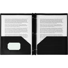 Staples Poly Report Cover - Black-Letter size