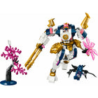 LEGO Ninjago Sora's Elemental Tech Mech - 209 Pieces-Ninja fans can mix and match parts to build their own mech-suit model