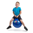 Bintiva - Ballon de saut Hippity Hop 18 po avec pompe à pied-La trémie spatiale est utilisée par les éducateurs, les physiothérapeutes et les ergothérapeutes pour renforcer les muscles du tronc, de l'abdomen, des jambes principales et des bras principaux.