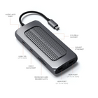Satechi USB-C Multiport MX Adapter - Space Grey-USB-C