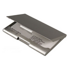 Elegance Executive Business Card Holder Case-Satin-Material: Metal