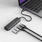 Hyper HyperDrive Next USB-C to 4 Port USB-A Hub-9