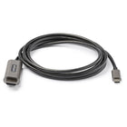 Startech UHD USB Type-C to 4K HDMI 2.0b Video Adapter Cable - 6' - Space Grey-USB C to HDMI cable for devices like Dell XPS/Precision/Latitude, X1 Carbon, Surface Pro 7 and up, MacBook Pro/Air, iPad Pro, HP EliteBook/Spectre/ZBook, Chromebooks, Samsung S20 and up, Note20 (DEX), iPhone 15 (Plus/Pro/Max) and up