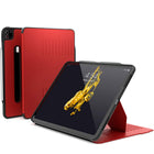 Zugu Alpha Case for iPad Air 10.9" (2020/2022) - Red-Magnetic Folio Case
