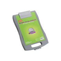 Staples Durable Storage Letter Clipboard - Grey-Built strong for work on the go