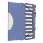 Pendaflex Elastic Tie Closure Pile Smart Project Sorter with 10 Dividers - Letter Size-Manage clutter and piles of paper quickly and easily-just sort into the ten sections