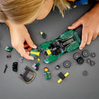 LEGO Speed Champions Lotus Evija Building Kit - 247 Pieces-Packed with details - The Lotus Evija model measures over 1.5 in. (4cm) high, 6 in. (15cm) long and 2.5 in. (7cm) wide. Plenty of room for a 2-seat cockpit and lots of authentic detailing