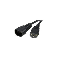 StarTech PXT100143 3' Power Cord-Features IEC 60320 C13 Power and IEC 60320 C14 Power ports for charging your device