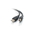 C2G USB 2.0 A/B Cable, 5m/16.4', Black-Just plug-and-play for keyboards, mice, modems, printers, and other USB peripherals.