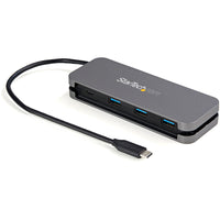 StarTech 4-Port USB-A & USB-C Hub - 11.2" Cable-4 Port USB-C Hub: Expand the connectivity of a USB-C laptop or desktop PC by adding 3x USB-A and 1x USB-C ports with this USB 3.2/3.1 Gen 1 SuperSpeed 5Gbps adapter hub, Supports USB 3.0/2.0 devices
