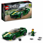 LEGO Speed Champions Lotus Evija Building Kit - 247 Pieces-Recreate Britain’s first all-electric hypercar - LEGO Speed Champions Lotus Evija (76907) replica model for car fans and kids who love imaginative play
