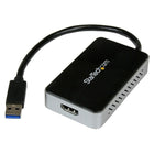 StarTech USB 3.0 to HDMI External Video Card Multi Monitor Adapter with 1 Port USB Hub 1920 x 1200/1080p-Keep a USB 3.0 port available on your Ultrabook or slim laptop, using the built-in USB 3.0 hub