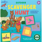 eeBoo - Jeu de chasse au trésor en plein air-Origine durable : Fabriqué avec du carton recyclé et imprimé sur du papier certifié FSC avec des encres végétales.