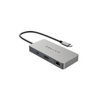 Hyper HDMB2 5 in 1 USB-C Hub-Silver, Aluminum - 5 Ports