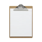 Staples Hardboard Clipboard - Letter Size - 9" x 12" - 2 Pack-Bevelled edges prevents accidental scrapes and scratches against skin and surfaces