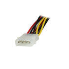 StarTech LP4 to 2x Latching SATA Power Cable Adapter, 12"-Connect two Serial ATA hard drives to a standard LP4 Molex connection on your power supply