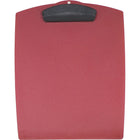 Storex Clip & Carry Clipboard, Strawberry-Durable plastic construction with extra wide platform to protect sheets from curling
