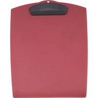 Storex Clip & Carry Clipboard, Strawberry-Durable plastic construction with extra wide platform to protect sheets from curling