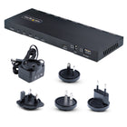 StarTech 4-Port HDMI Splitter - 4K 60Hz - 1 In 4 Out - Built-in Scaler - 3.5mm/Optical Audio-7