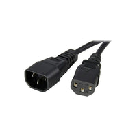 StarTech PXT1003 3' Power Cord-Features IEC 60320 C14 Power and IEC 60320 C13 Power ports for charging your device