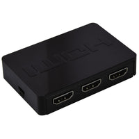 RCA 3-In 1-Out 4K HDMI Switch Box - Black-This RCA switch expands 1 HDMI port into 3 ports