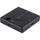 NXT Technologies 3-Port HDMI Switch - Black-Works with all brands of HDMI-enabled devices including TVs, Blu-ray/DVD and streaming media players, cable and satellite boxes, gaming consoles and more